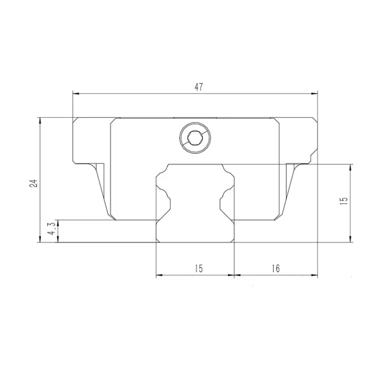 DTX-LG linear guide rail assemblies