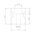 roller linear guide​ Dimensions