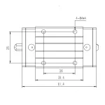 linear guide dimensions​