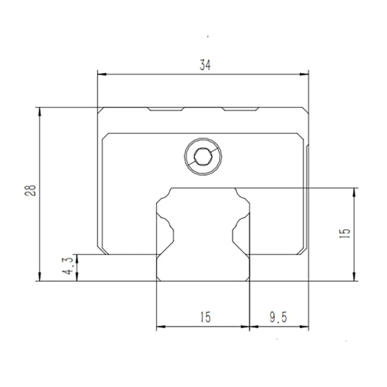 DTX-LG linear guide rail assemblies