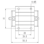 linear guide rail block