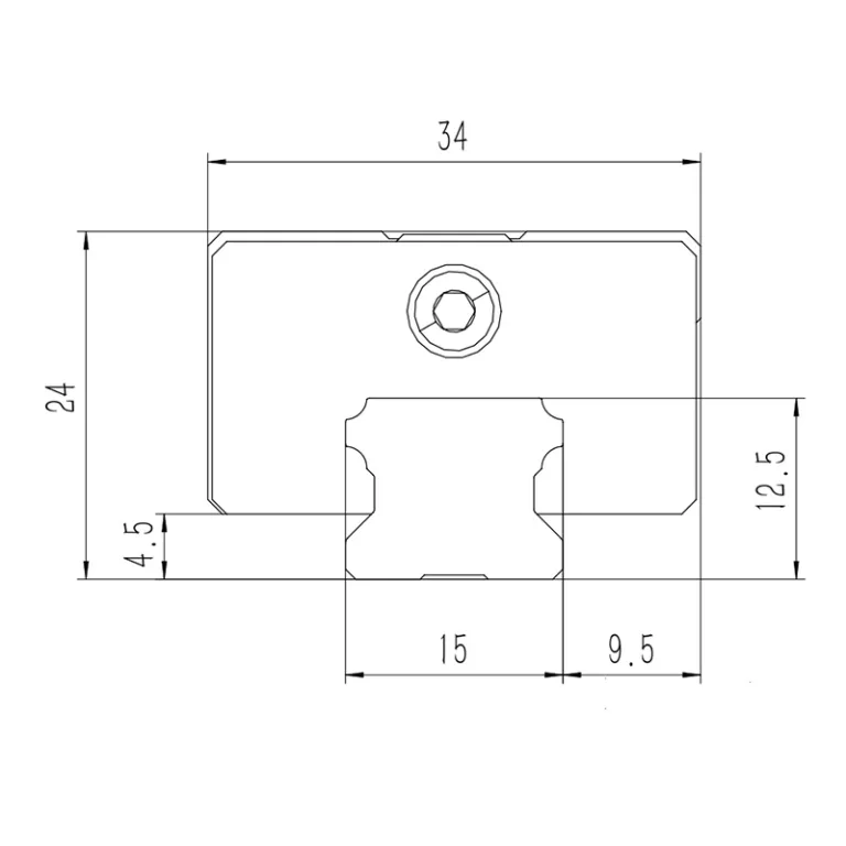 linear guide rail set