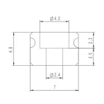 DTX-LG linear rails for 3d printer