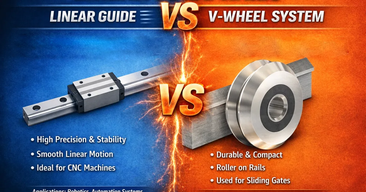 Linear rails VS v-wheels
