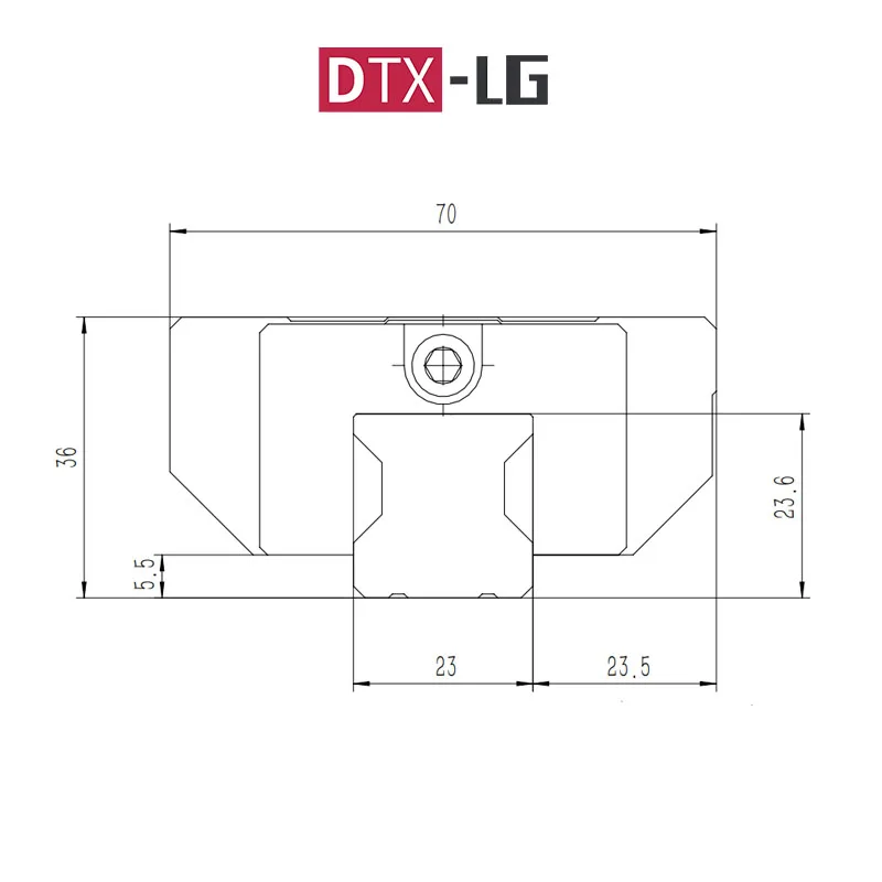roller linear guide set design SRW25HC&CC